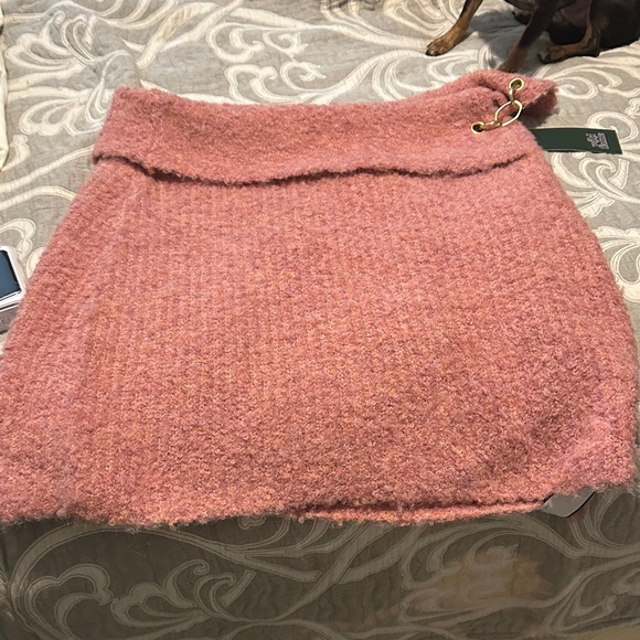 wild fable Dresses & Skirts - Wild Fable Textured Pink Mini Skirt